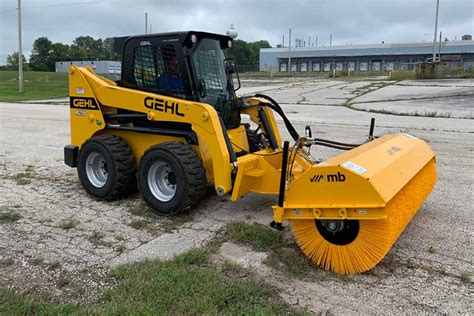 skid steer broom for sale|rotary broom for skid steer.